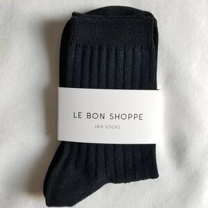 Le Bon Shoppe - Her Socks | Black | NWT